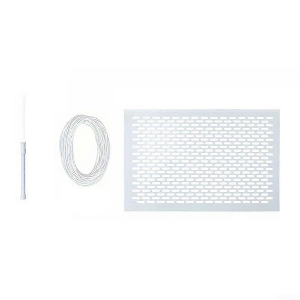 Protect your pool from leaves with net board, telescopic pole, and elastic rope.