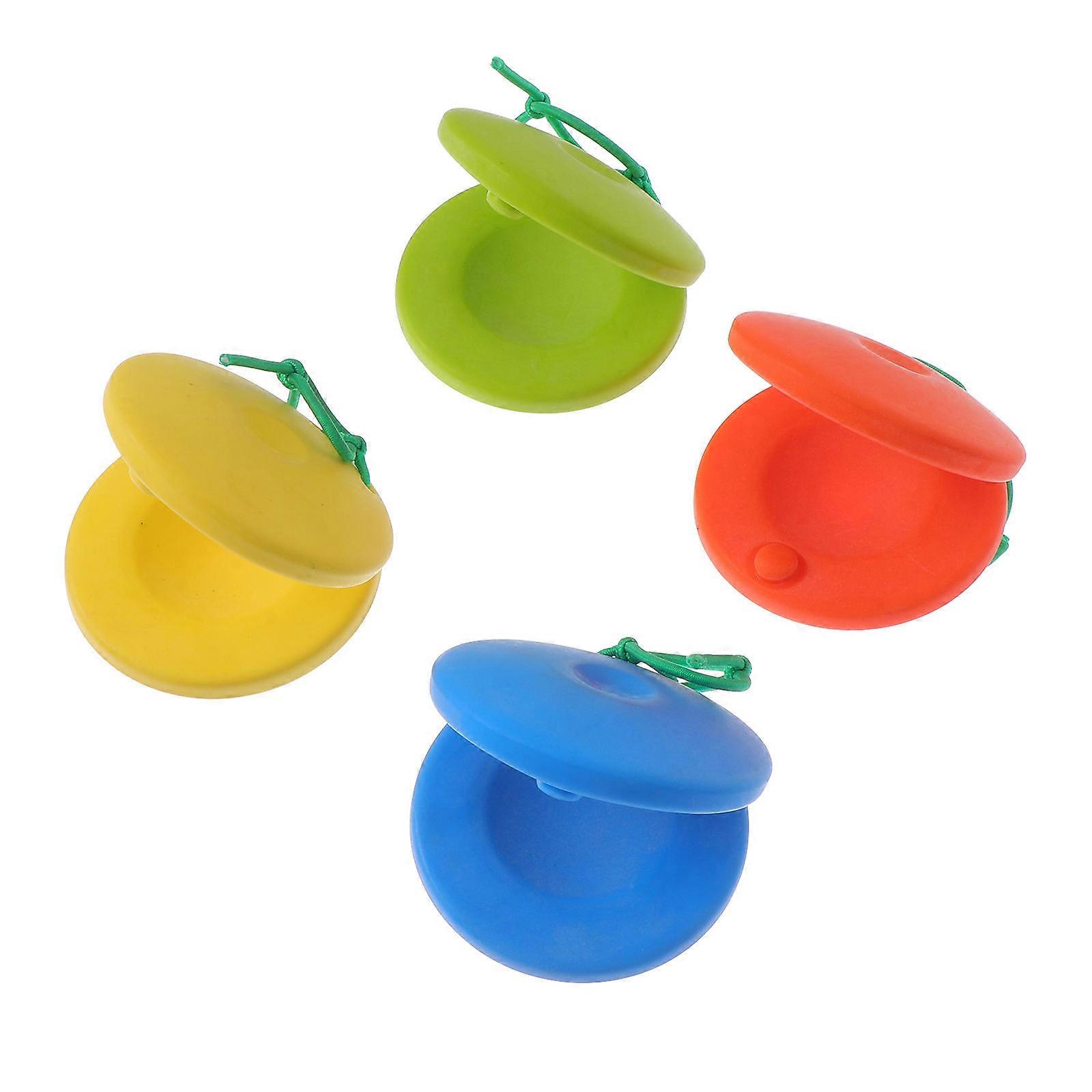 Kid Friendly Castanets, Percussion Instrument for Preschool Activities and Fun