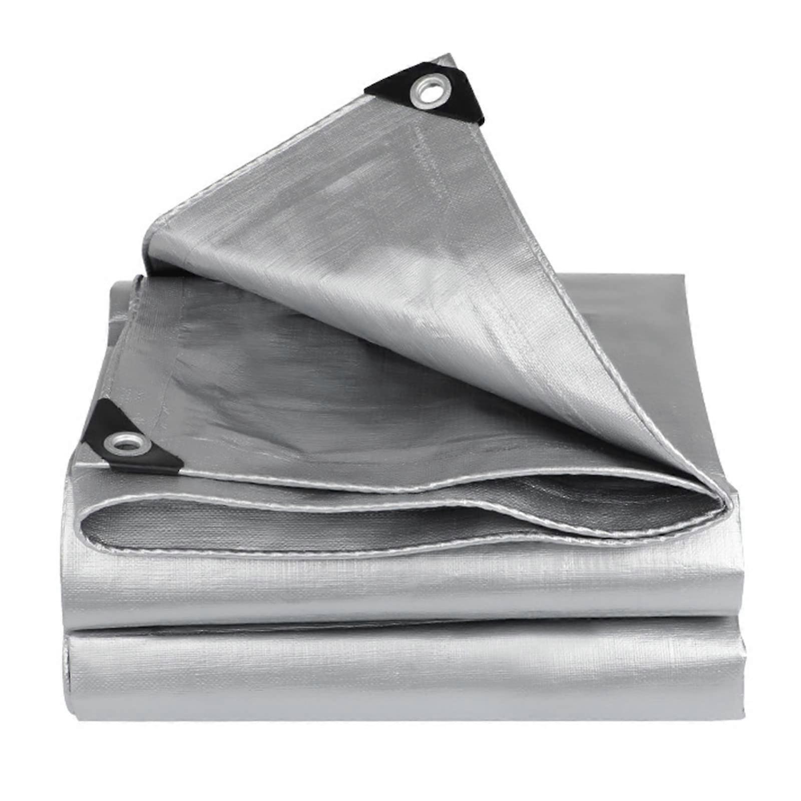 PE Tarpaulin with Eyelets, Weatherproof, Durable, Foldable, Waterproof 0.32 mm Rain Cover (Colour: C) Ref: 7393