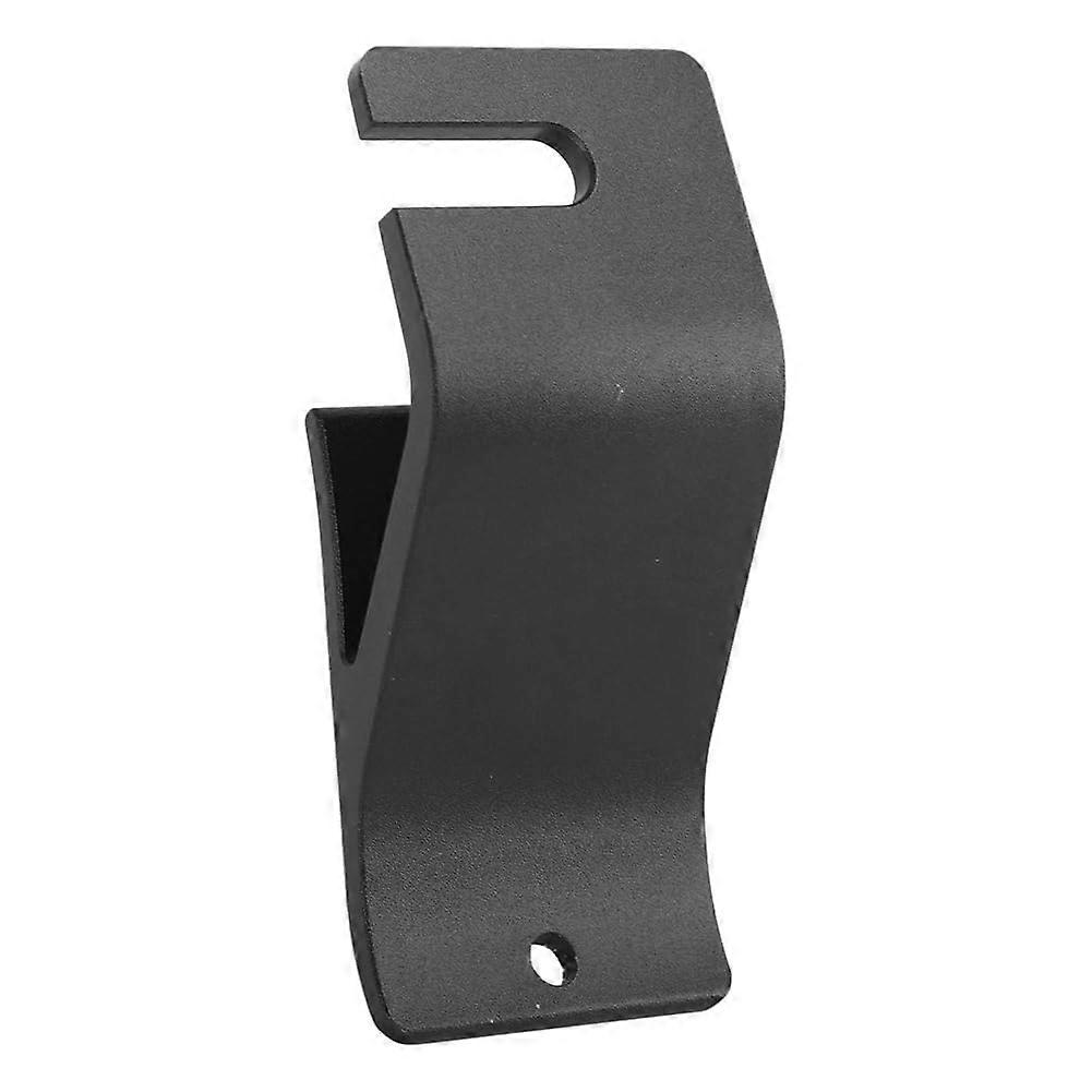 Motorcycle Tyre Mounting Aid Tool Holder Hook Black for 10-20 Inch Wheels, Durable Plastic Construction