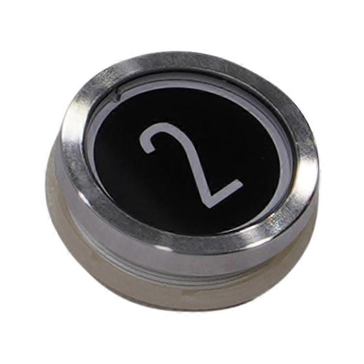 Kone Button 2 White Flush Cop Panel Km51172230g001h002