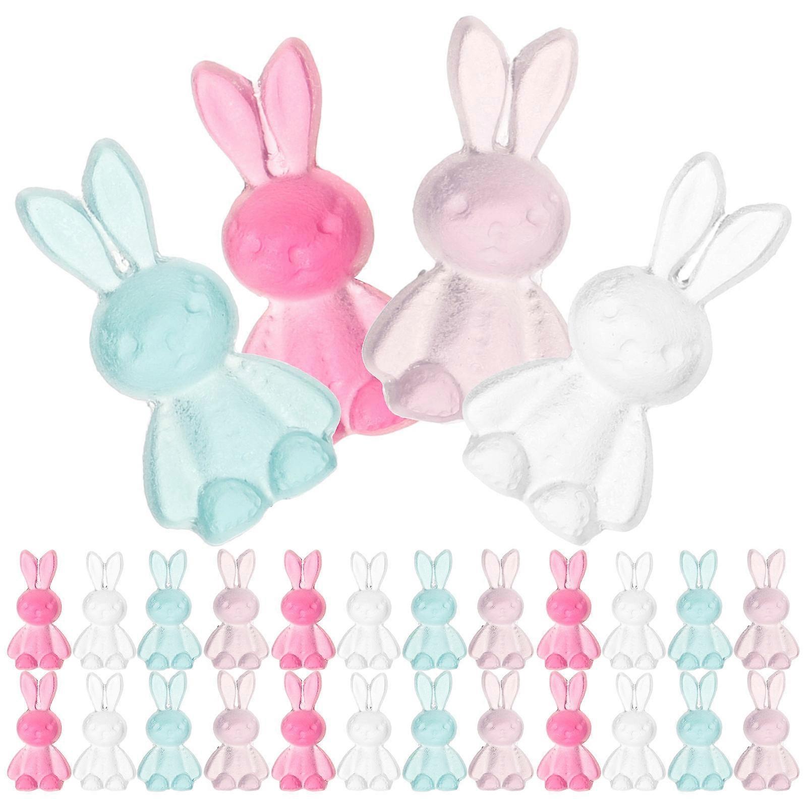 Charms 80Pcs Crafting Beads Assorted Color Round Beads Perfect For Easter Crafts And Home Ornaments