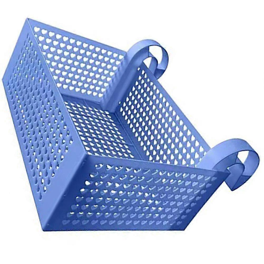 Plastic Pool Storage Container Hanging Storage Basket Square Shape Indoor Outdoor Use 1Set