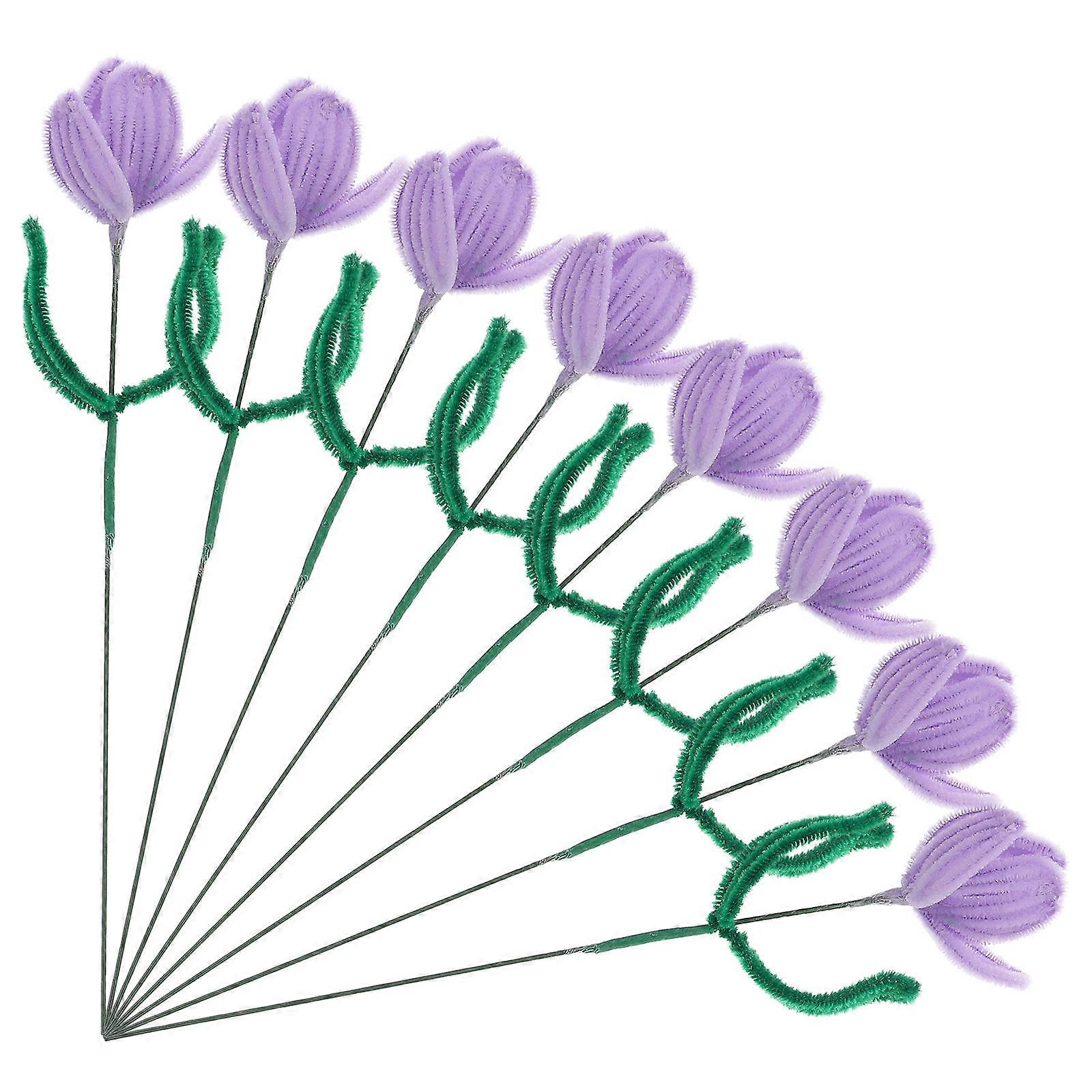 Chenille Stems Craft Kit – Bendable DIY Materials for Flower Bouquets, Creative Projects, Schools, and Kindergarten Activities