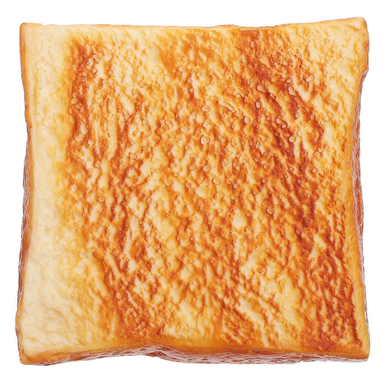 Sliced Bread Prop 1Pack Bakery Display Chocolate Round Slice Photo Decoration