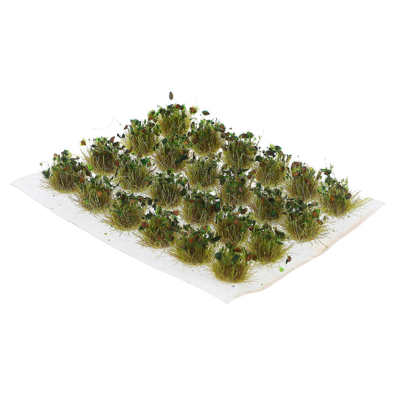 Static Grass Clusters For Model Making Train Sets High Realism Green 24Tufts Per Box