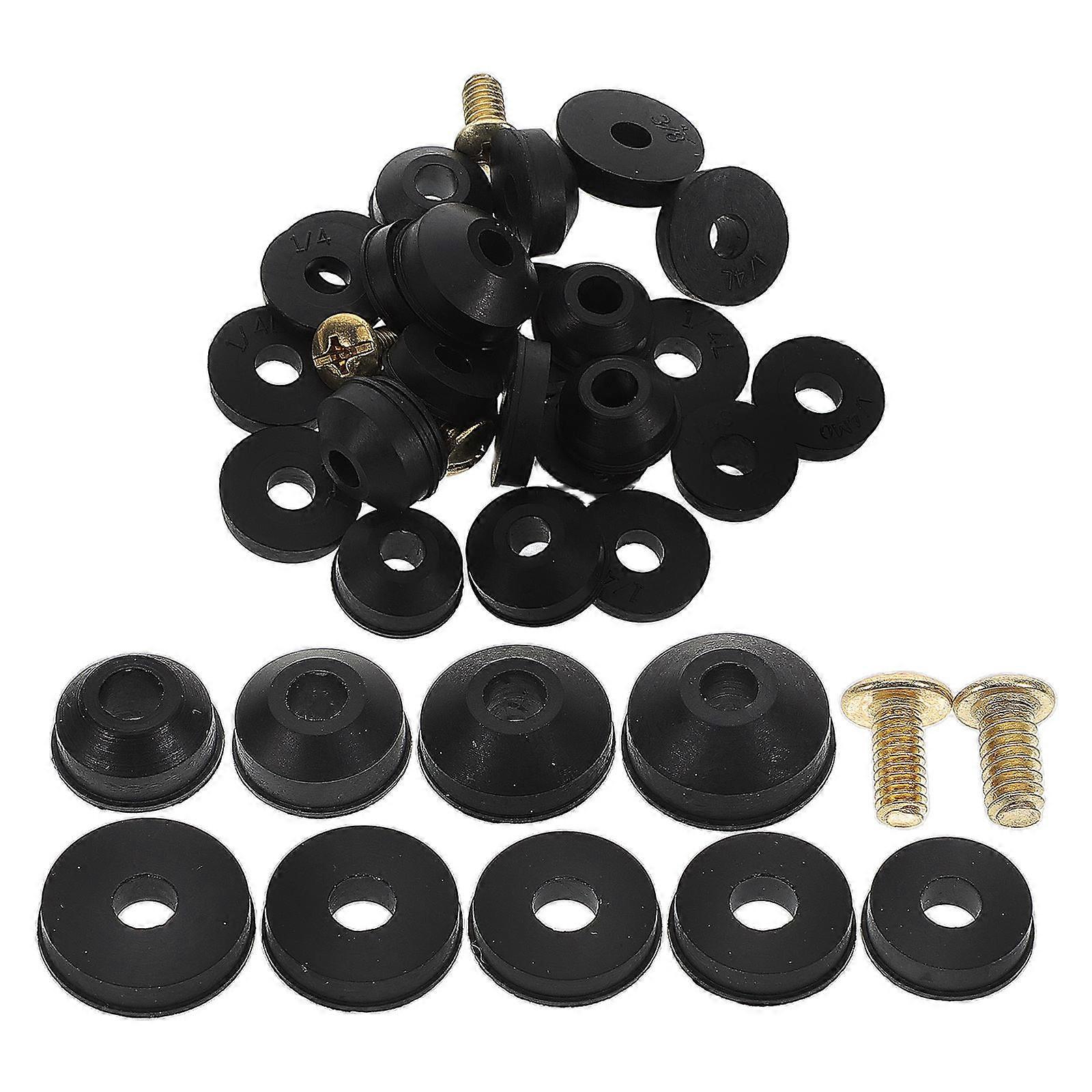Water Hose Replacement Rubber Washers Set For Faucet Maintenance Leak Proof 1 Set Versatile Use Suitable For Homes