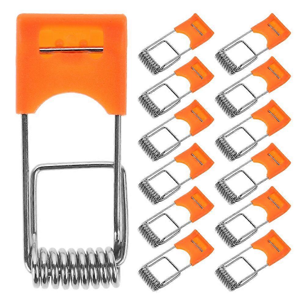 50pcs Downlight Panel Lamp Spring Clips For Led Recessed Lighting Ceiling Light Base Holder Light Fixture Accessories Spring Clips For Downlight