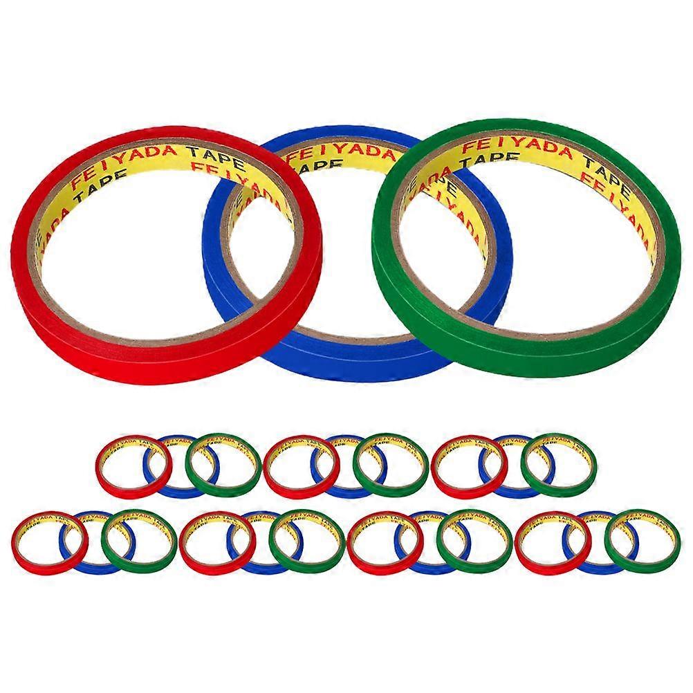 24 Rolls Bag Sealing Tying Tape  Supermarket Binding Machine Tape Bag Sealer Packing Tape