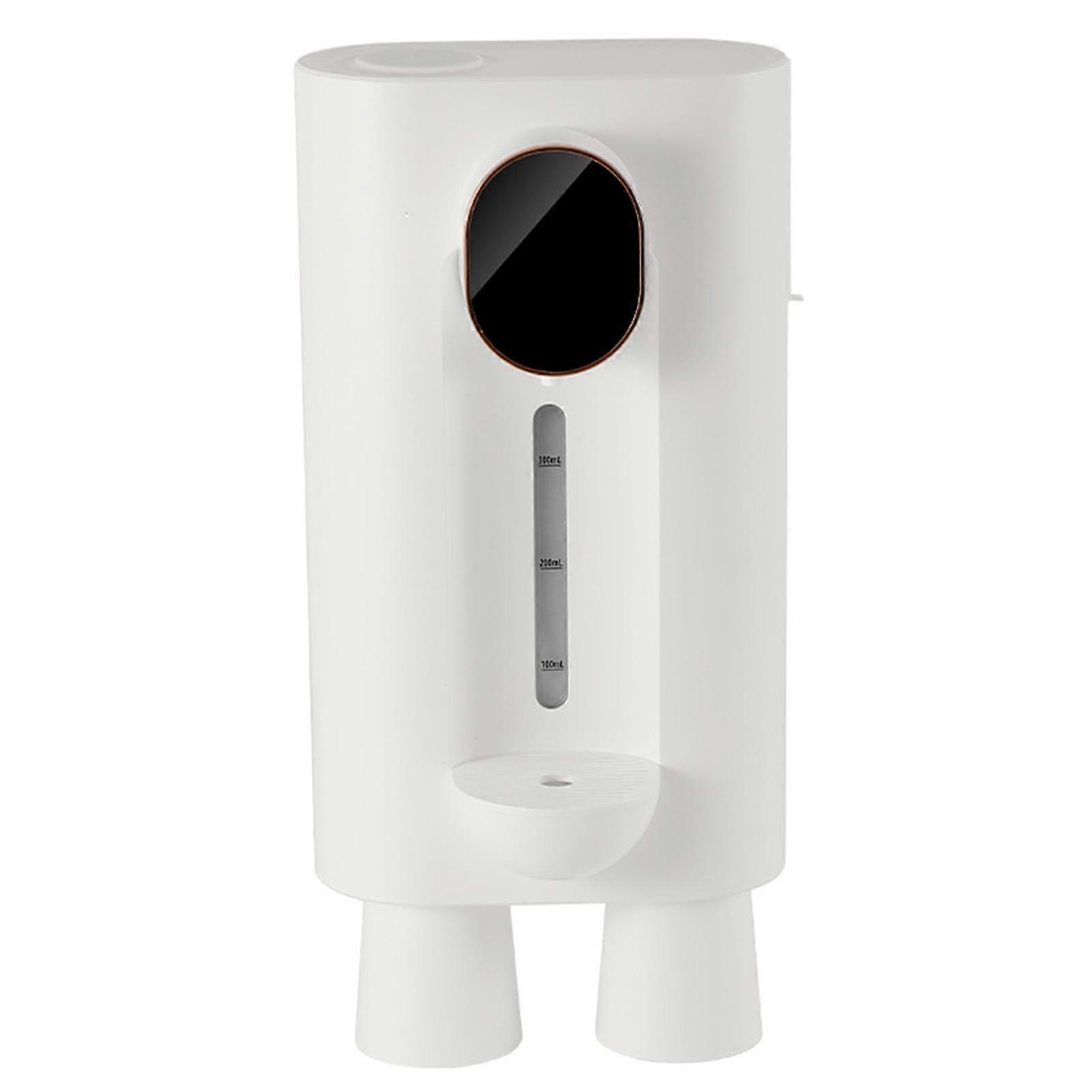 Electric Liquor Dispenser 540ml Capacity With 2 Magnetic Cups, 3-Mode Dispenser For Wine Whiskey Liquor White