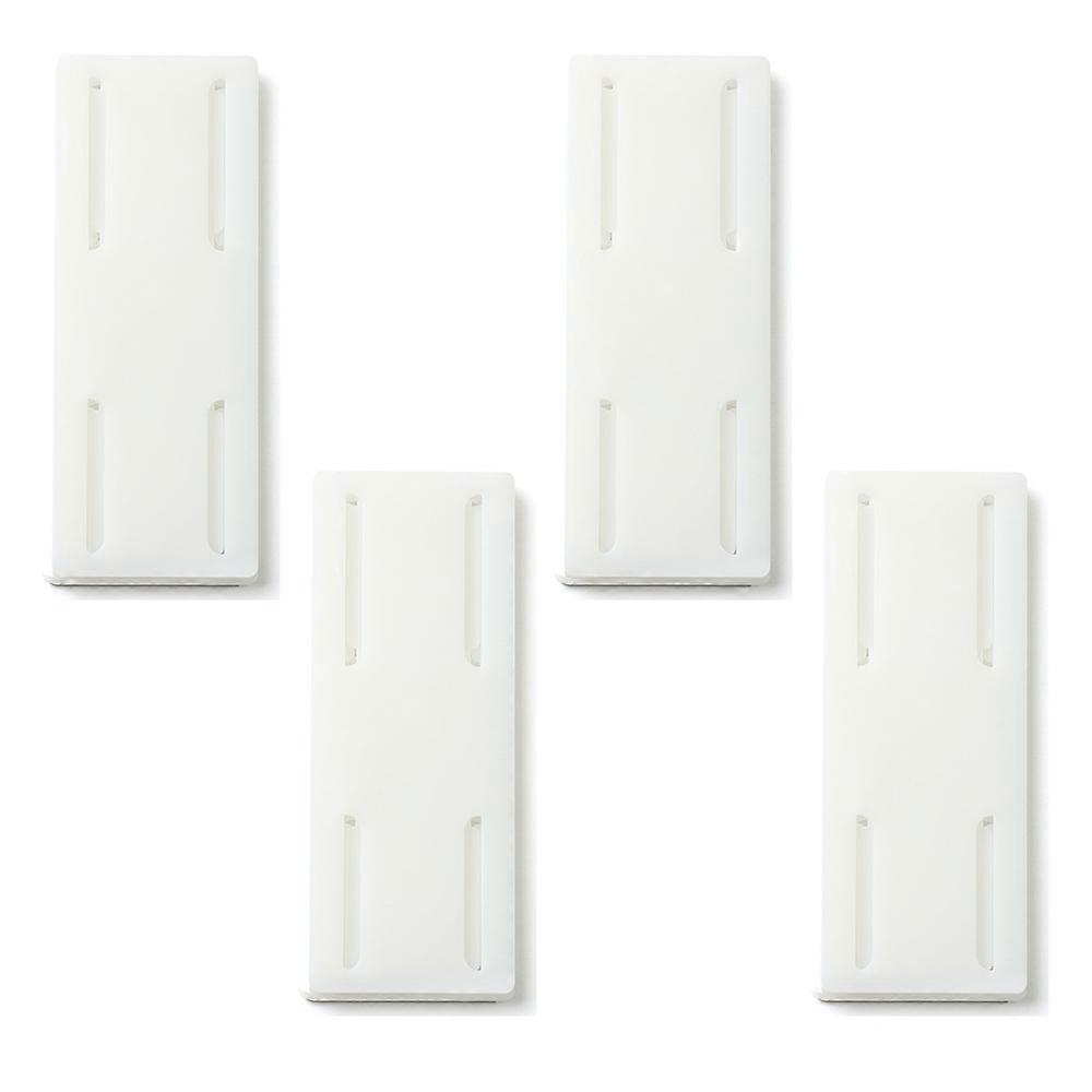 Drill-free wall fixer for extension block, easy-to-install sliding design, for home and kitchen