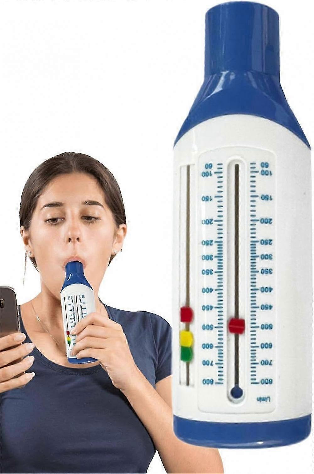 2025 Portable Peak Flow Meter for Asthma & Lung Function - Personal PEF Spirometer