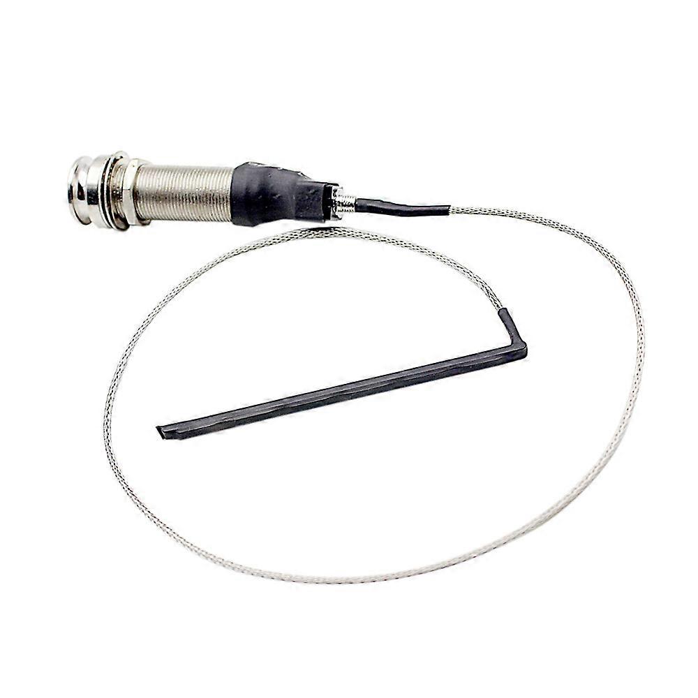 Folk Guitar Piezo Pickup Cable 6.35mm Jack Under-Saddle Plug