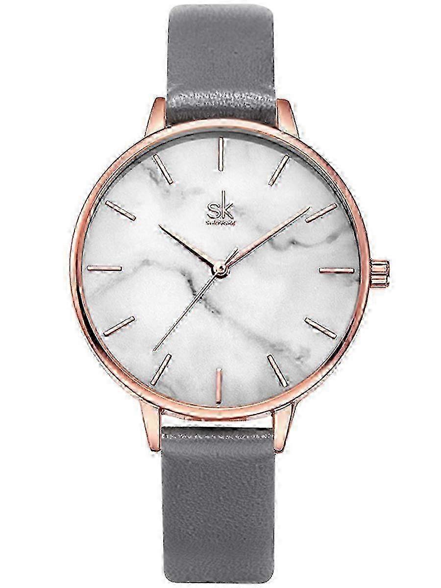 Elegant Ultra-Thin Minimalist Women's Wristwatch with Simple Design and Lightweight Comfort
