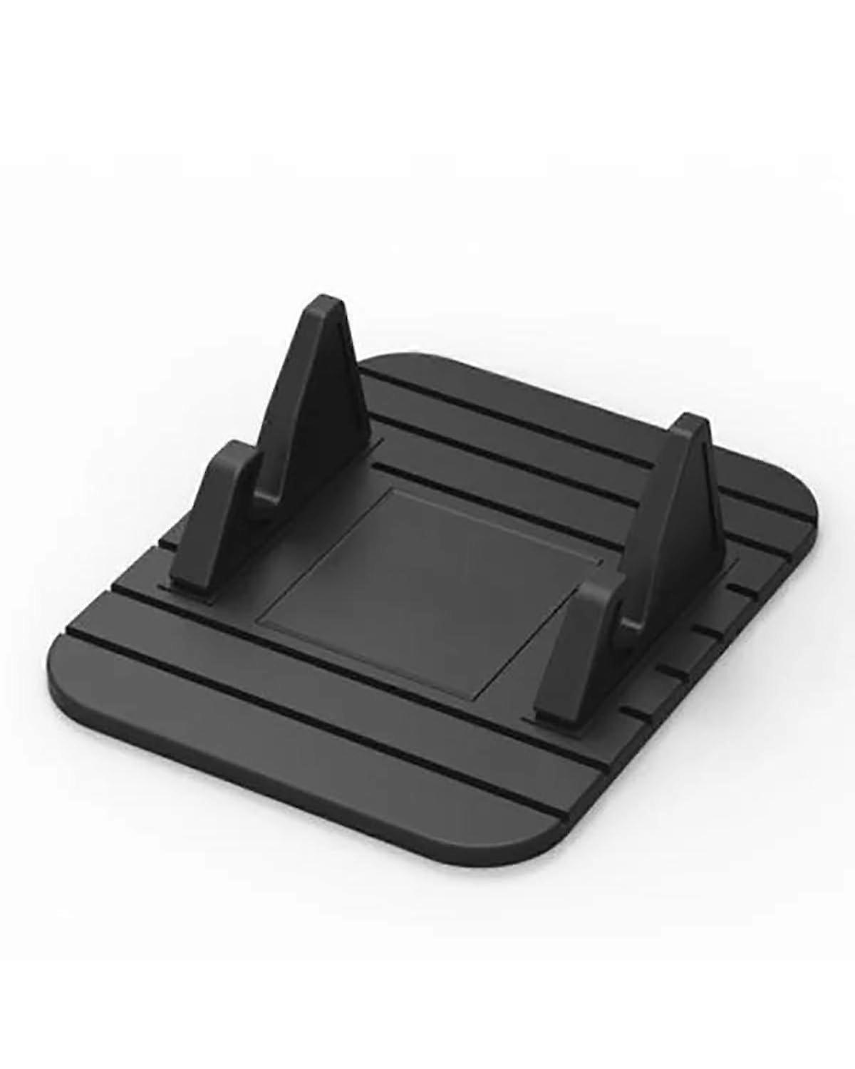 Dashboard Mat Anti-Slip Silicone Holder Pad for Phone GPS Universal Car Mount Compatible with Samsung Black