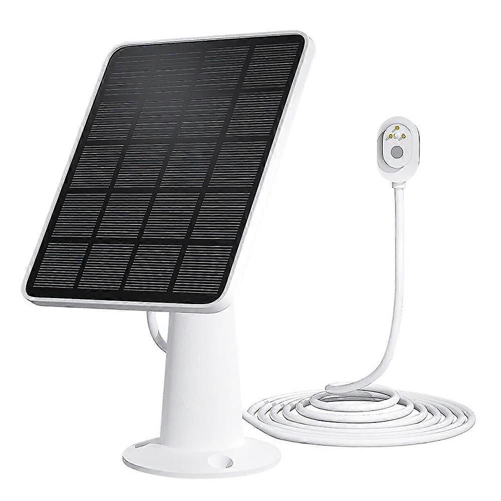 Weatherproof 4W Solar Panel For Arlo Pro 4/ 3/Ultra/Ultra 2/Pro Floodlight Camera Security Cameras