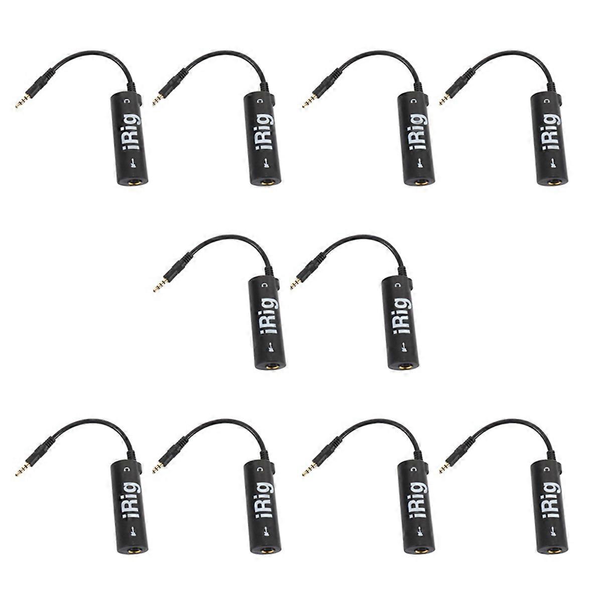 10Pcs Effects for Mobile Guitar Effects Move Guitar Effects Replace with Phone Guitar Interface Con
