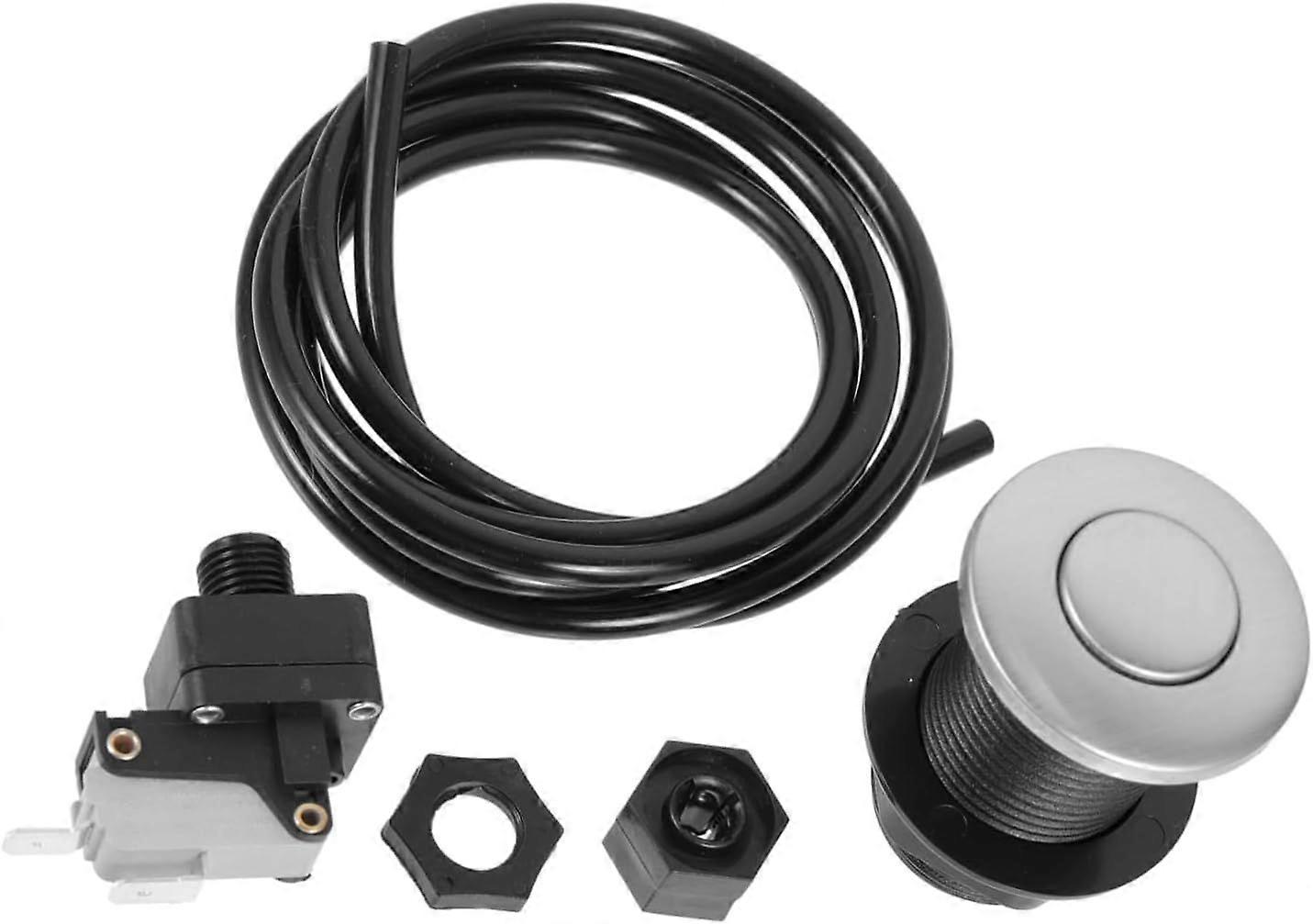 3sets Bathtub Air Switch Kit Button for Food Garbage Disposal Easy Install Air