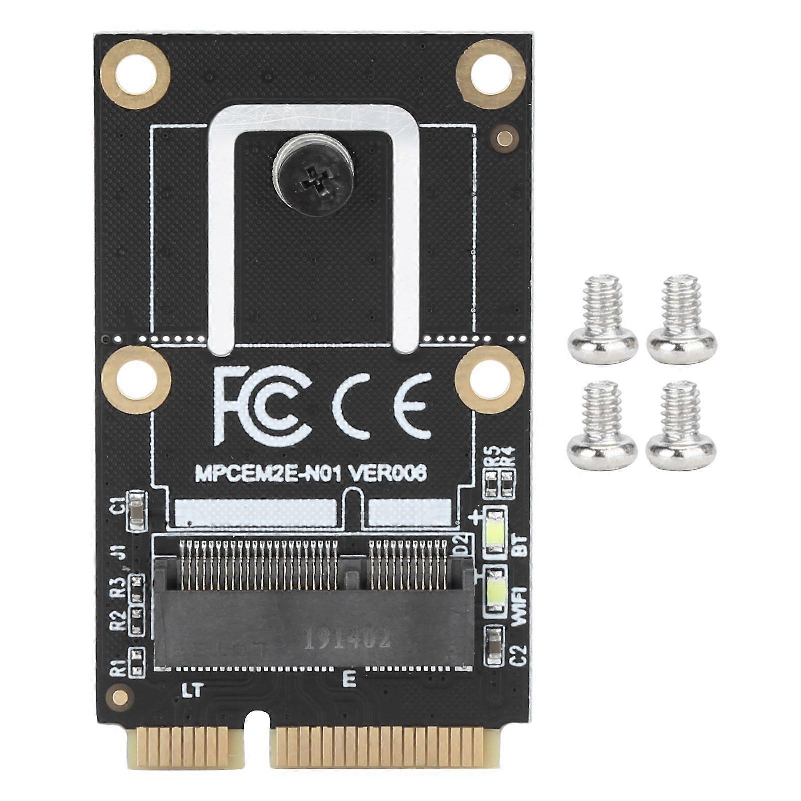 Mini PCIE (PCIeUSB) Adapter for M.2 Wifi Bluetooth for Intel AX200 9260 8265 8260 Wireless Wlan Card