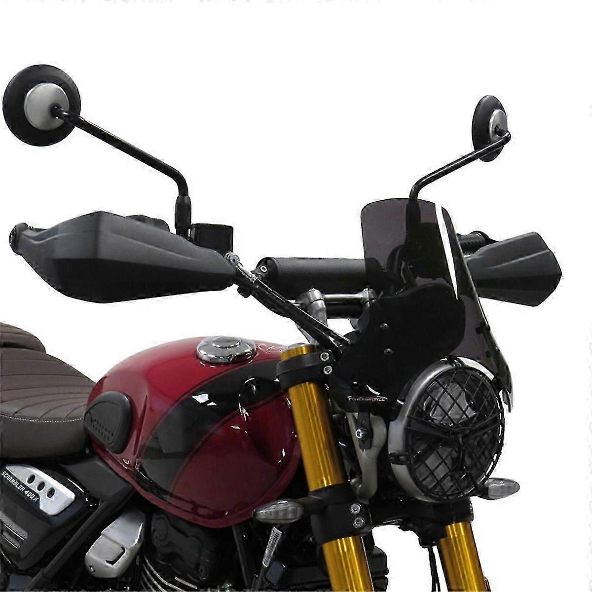 Motorcycle Windshield Windscreen for Speed 400 Smoke Gray