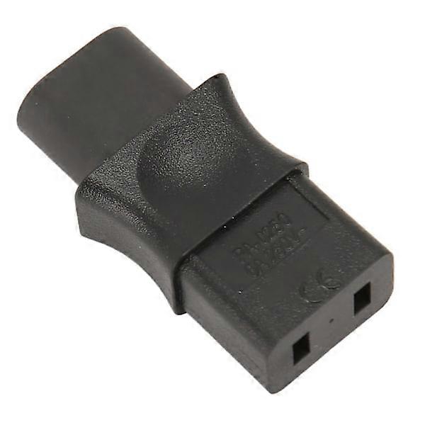 IEC320 C8 to IEC320 C9 Adapter C8 Male to C9 Female Converter Power Conversion Plug AC 250V 6A 1500W