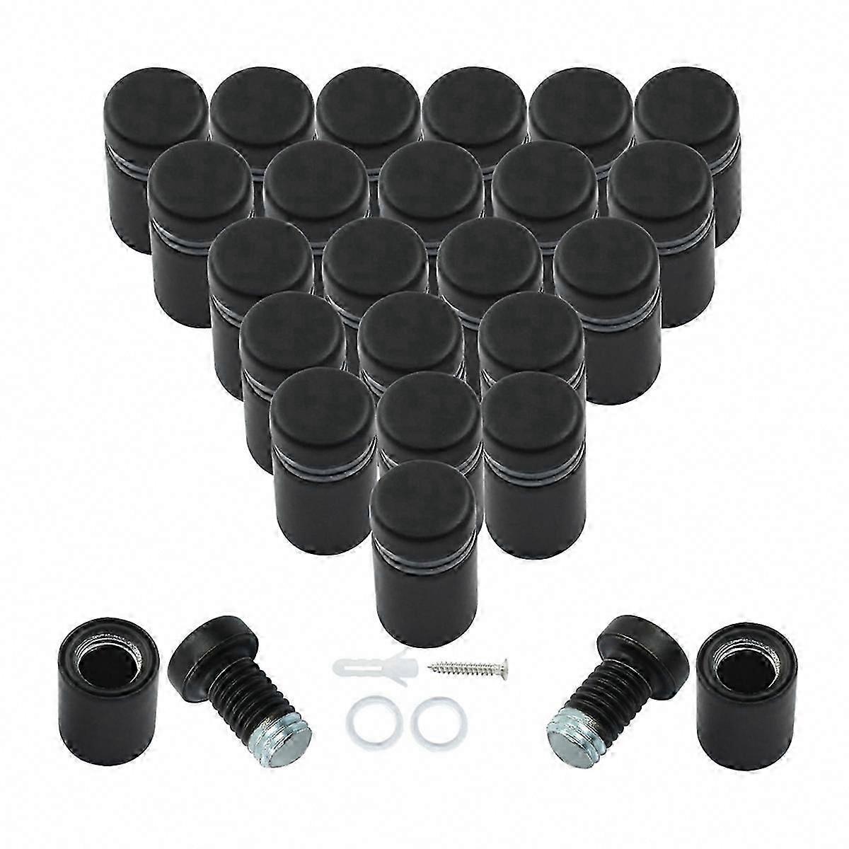24pcs 1/2" x 0.78" Sign Bracket Screws for Wall Mounting Hardware and Bracket Mounts