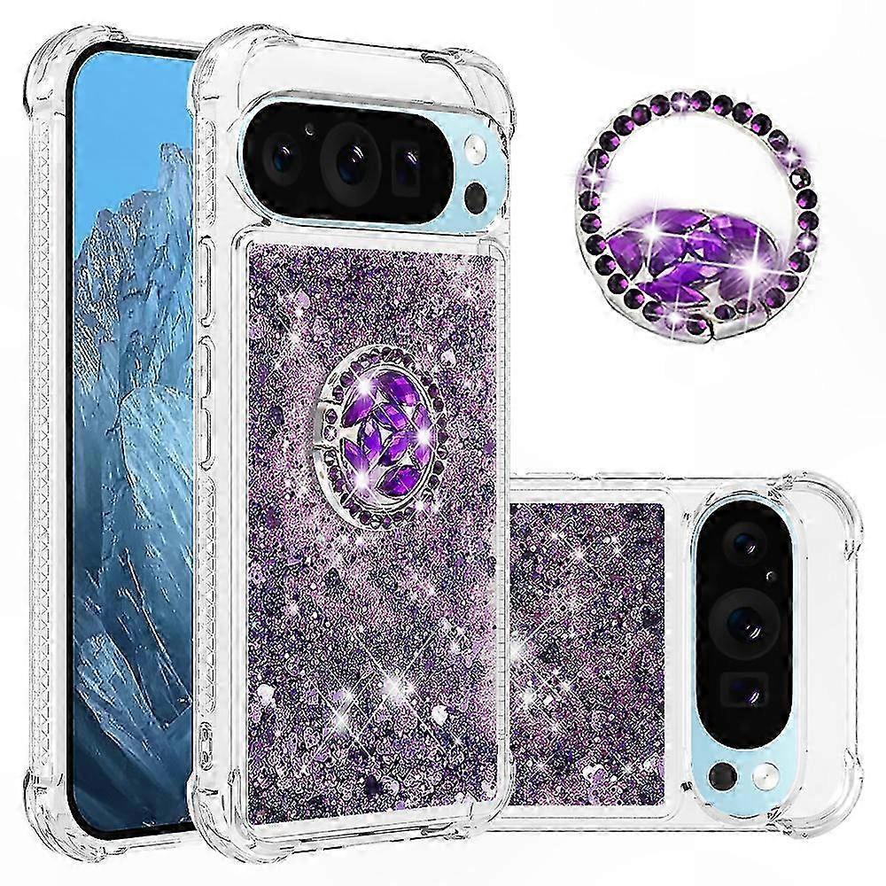 Quicksand TPU Case with Kickstand for Pixel 10 Pro XL Shockproof Cover