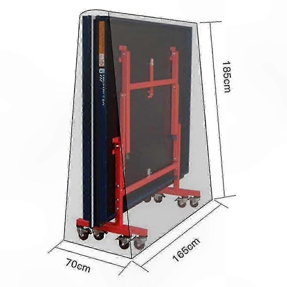 Durable Waterproof Cover for Foldable Table Tennis Tables with Dustproof Protection
