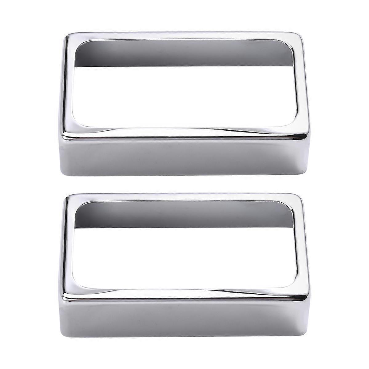 2PCS O Shape Brass 70x39MM Pickup Covers /Lid/Shell/Top