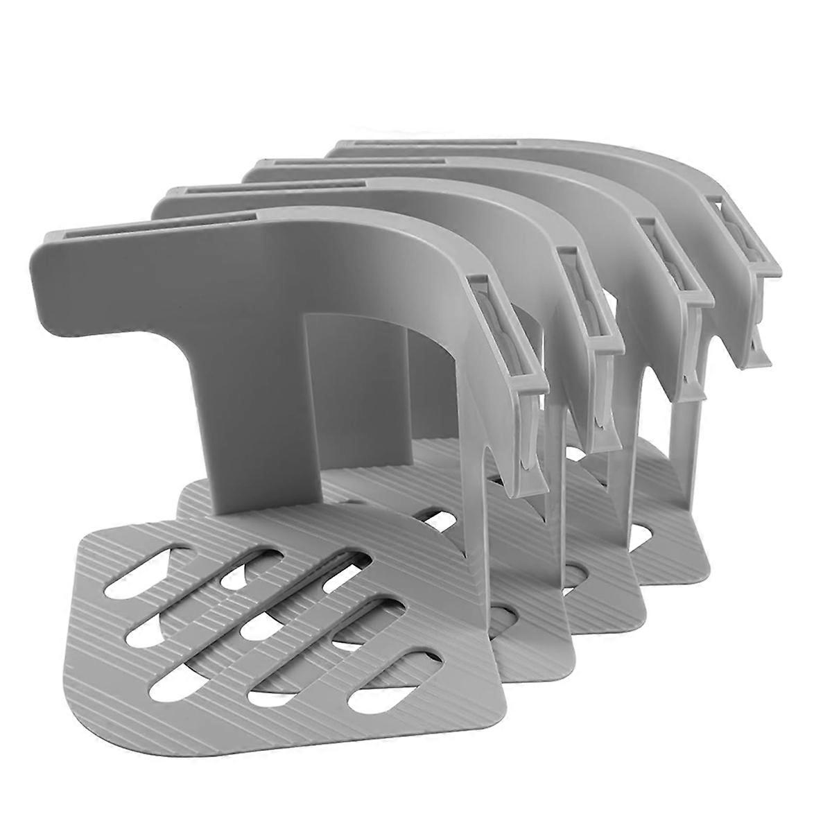 Sheet Holders, Bed Sheet Holders Secure Bed Sheets Firm&Tight Sheets Fasteners for Corner Fitted Sheet Straps 4pcs Gray