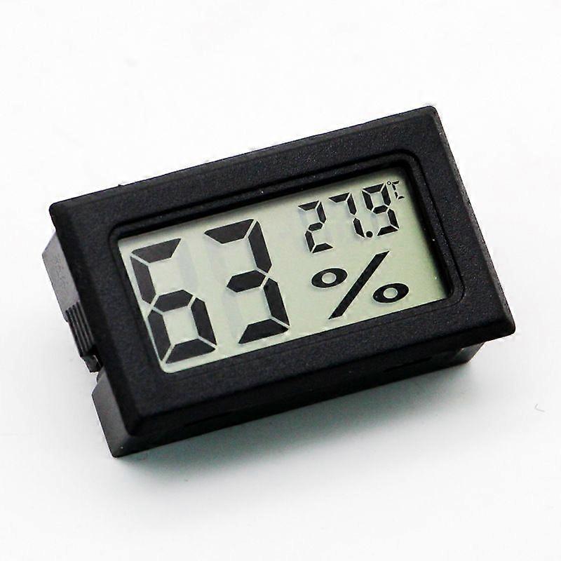 Digital LCD Thermometer Hygrometer for Aquarium, 2 Pieces, Temperature Monitor