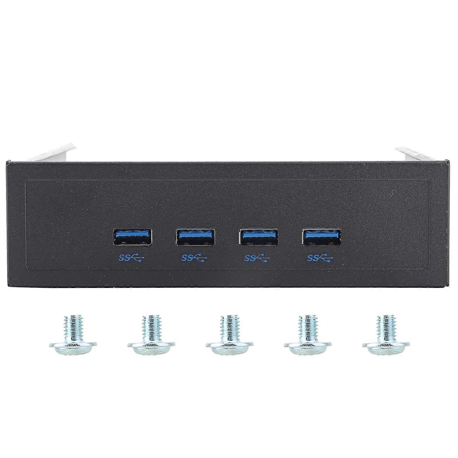 High Speed 20Pin 4-Port USB 3.0 Hub Optical Disk Driver Front Panel