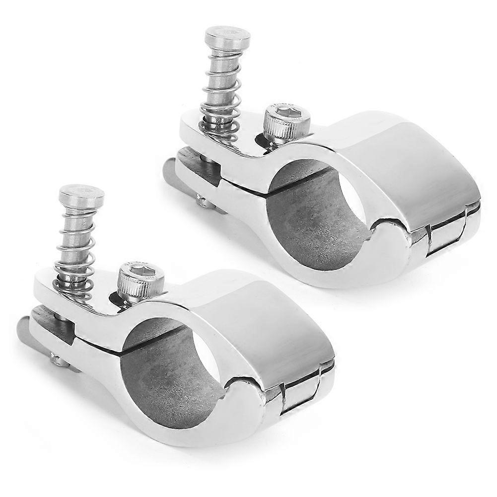 2pcs Top Hinged Jaw Slide Boat Pin & Cam Clamp Marine Yachts Fitting Hardware(25MM )