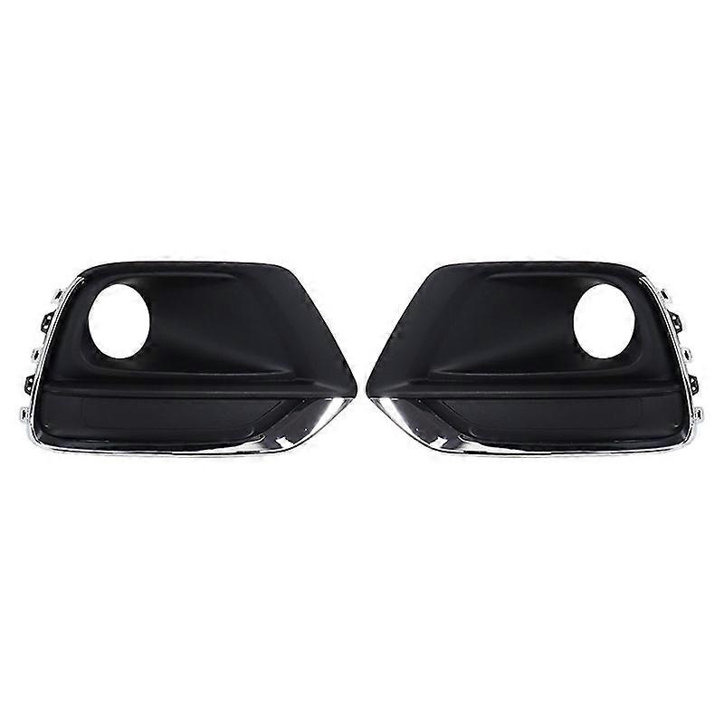Applicable For Chevrolet Trax Tracker 2017-2019 Front Bumper Fog Light Cover Frame Signal Lamp Daytime Running Lamp Grille Auto Accessories