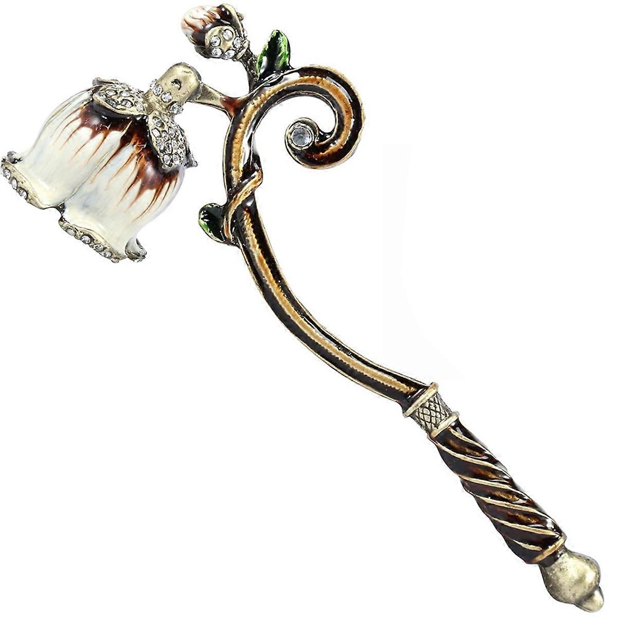 Retro candle extinguisher,,enamel colored candle cover