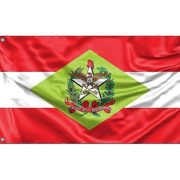 Santa Catarina, Brésil Drapeau FG303