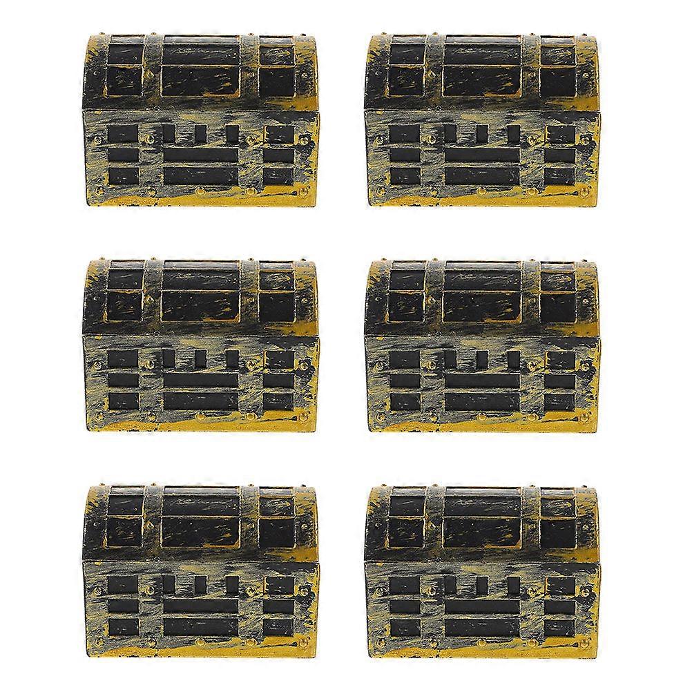 Miniature Treasure Box Dollhouse Model for Game Playing 12Pcs Pack
