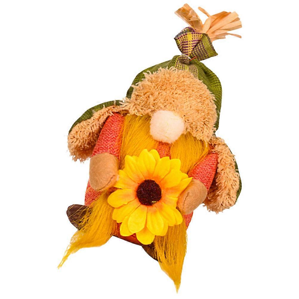 Harvest Gnome Table Decoration Faceless Doll for Playing 5Pcs Set