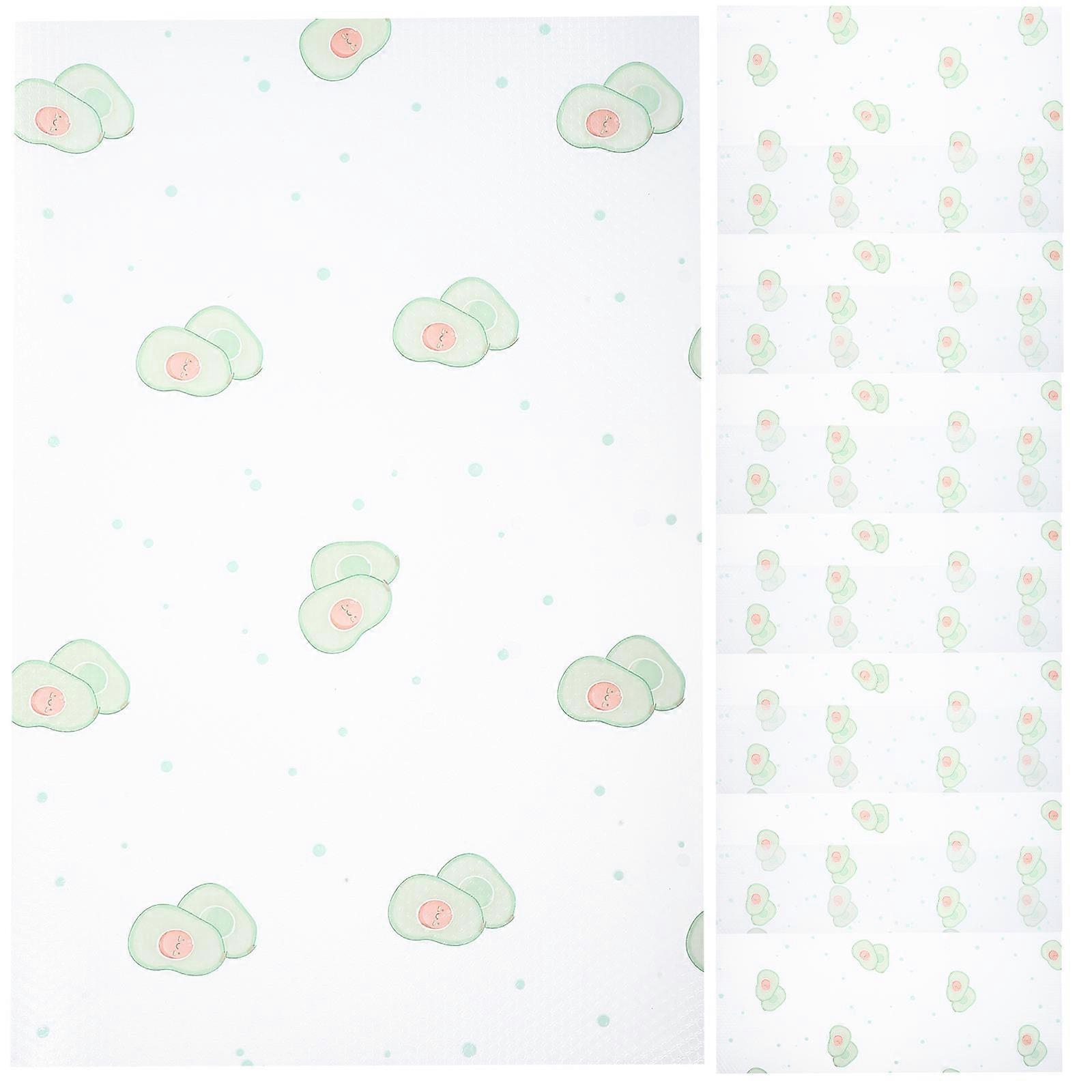 Kitchen Use Fridge Mats Refrigerator Pads 32Pcs Washable Multi Color Design