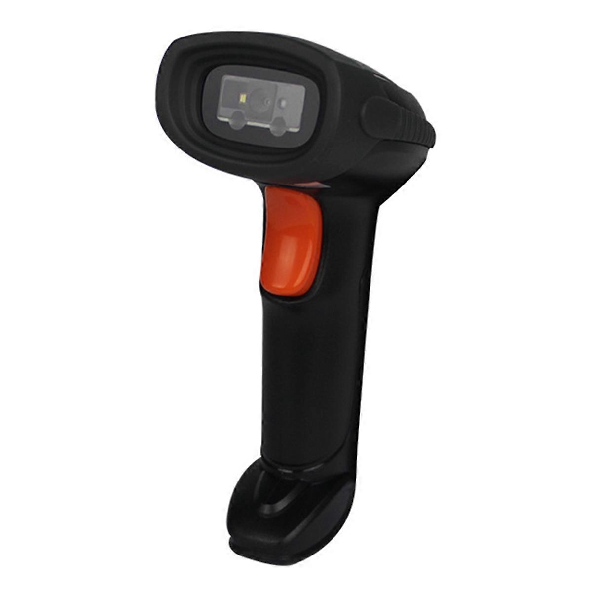 Barcode Scanner 2.4G Wireless 1D 2D QR Bar Code Reader USB Wired for Warehouse Inventory POS System