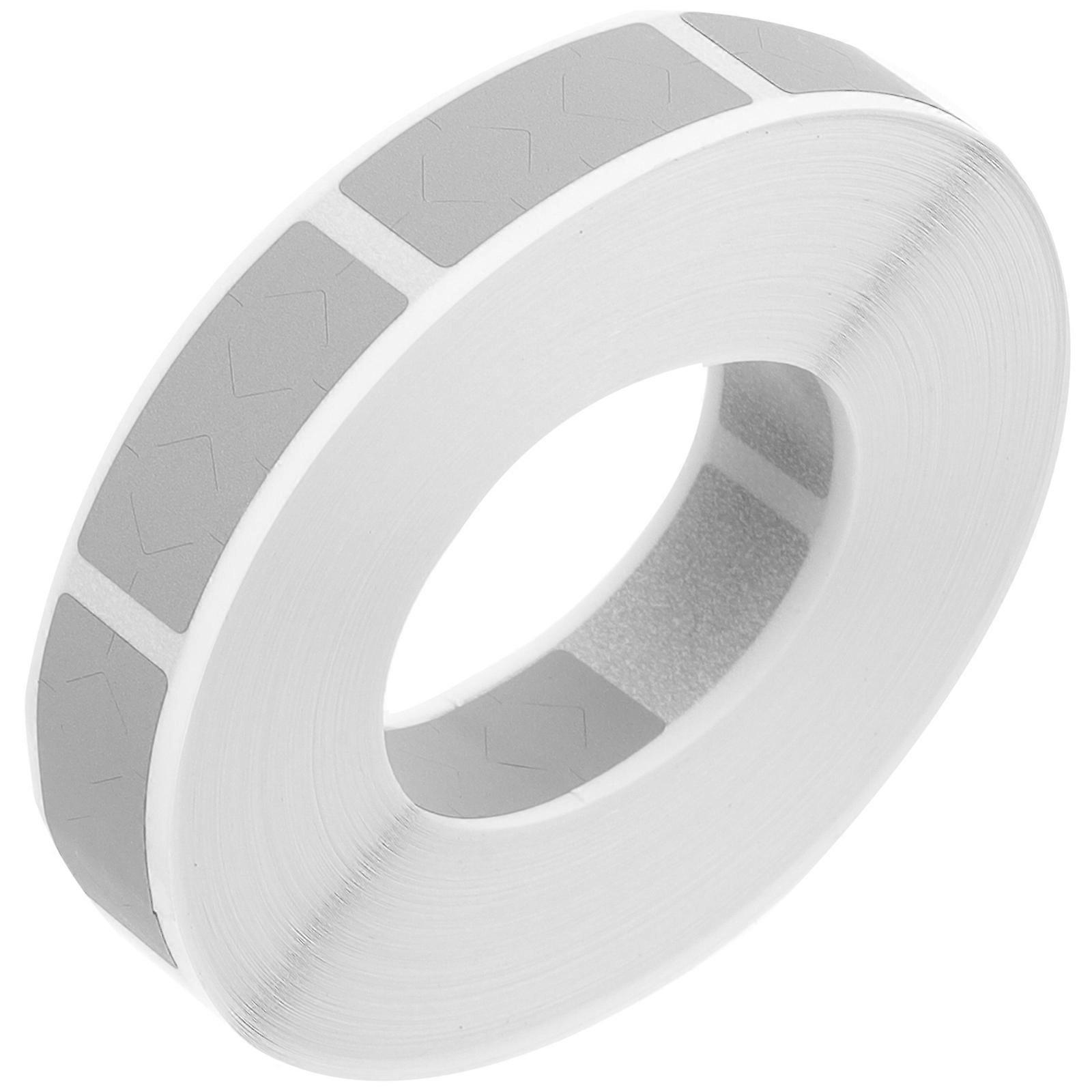 2 Rolls Silver Grey Scratch Off Stickers Adhesive For Handicraft Workshops 8x8cm Perfect For