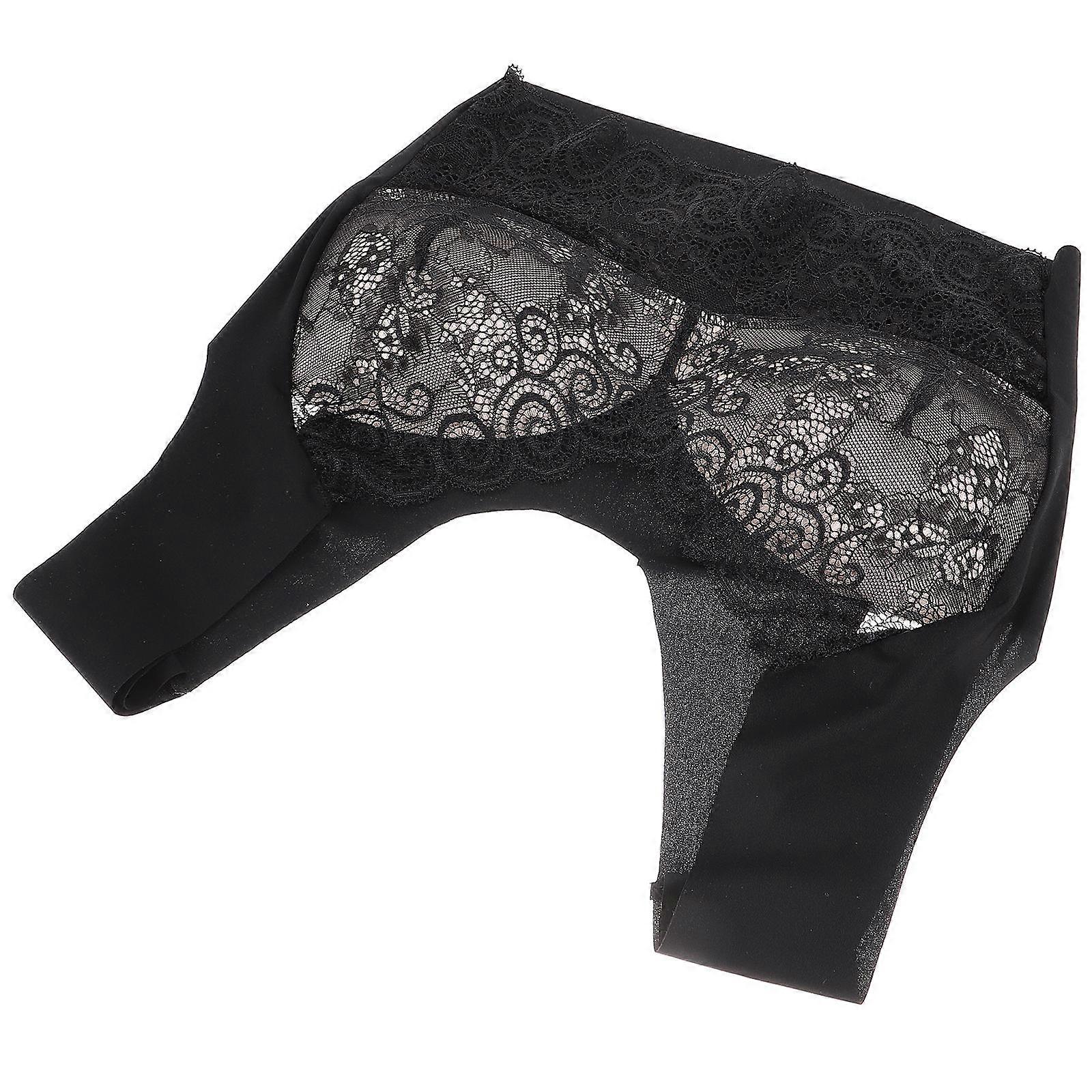 Traceless Wireless Bralette For Women Suitable For Daily Wearing Yoga Running In Black Fabric With Supportive Fit 1Piece