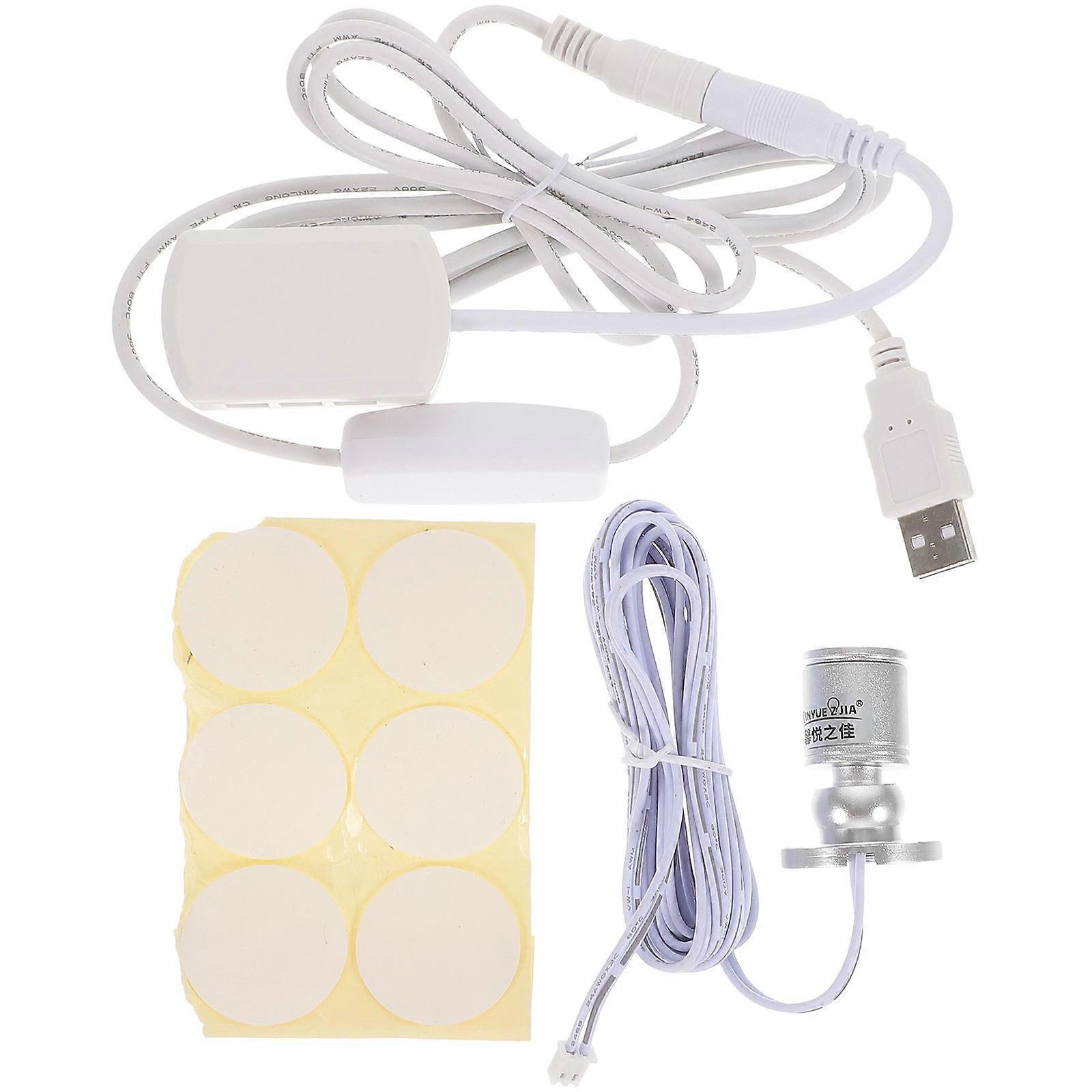 Jewelry Showcase Light Ceiling Spotlight for Lighting Use 5Sets Silver LED Lamp