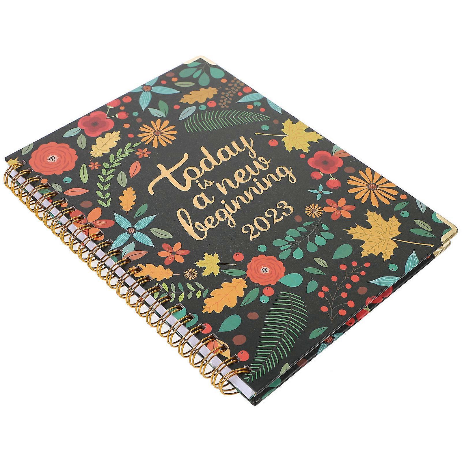 Planner Coil Student Planner for Weekly Planning 1Set English Student Notebook