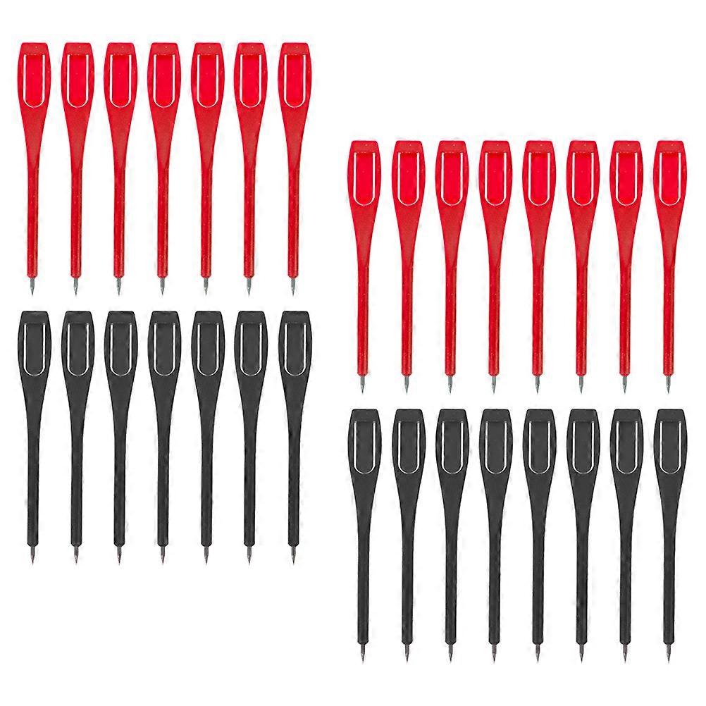 Golf Scoring Pencils Multi-Functional Golfs Pencils for Golf 60Pcs Assorted Color