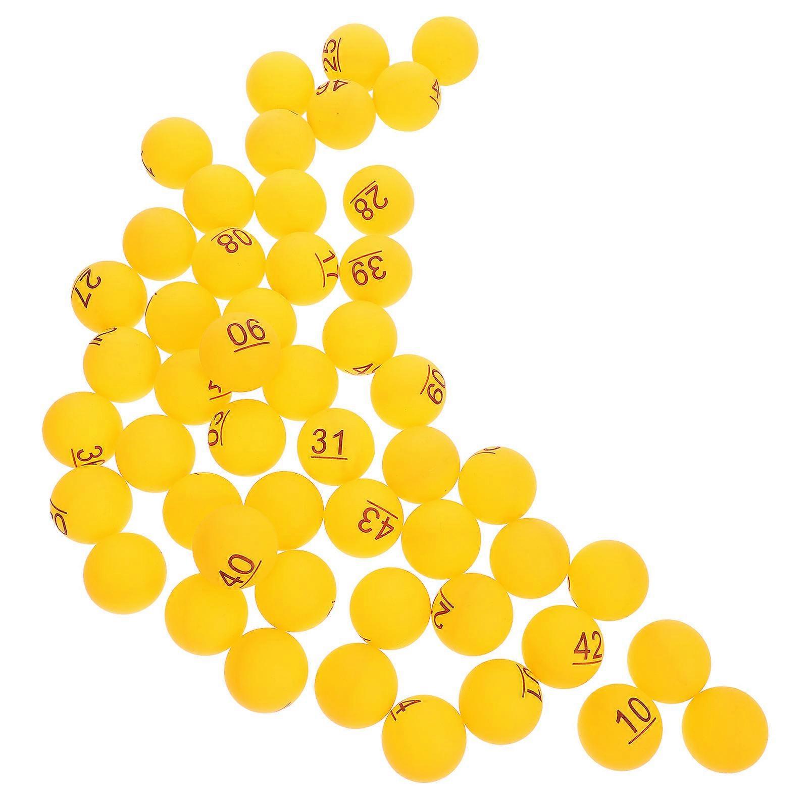 50Pcs Tennis Ball Plastic Game Ball for Training