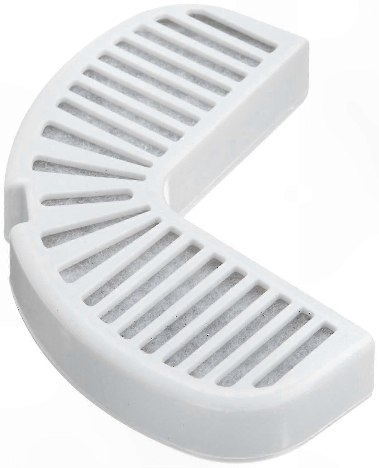 4-pakning med reservefiltre for vannfontene, enkelt å bytte, karbon, for regndråpefontener i rustfritt stål