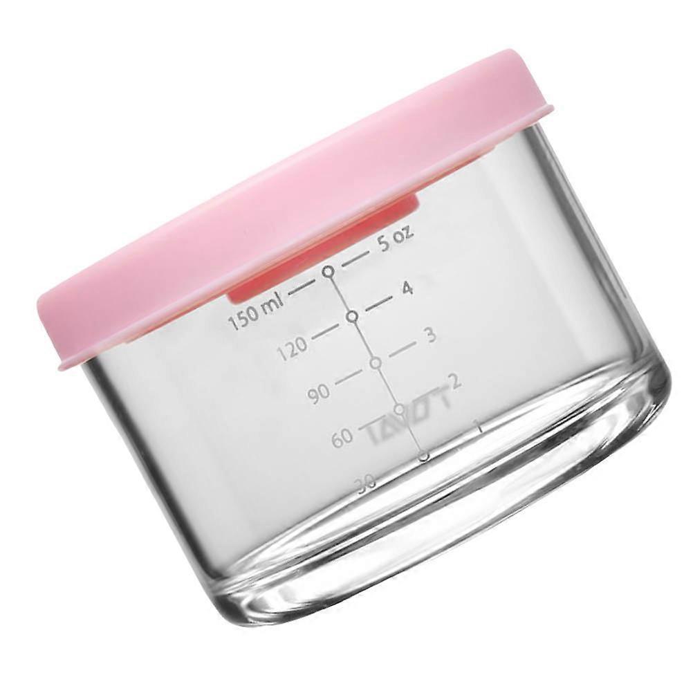 Portable Round Preservation Box For Toddlers In Pink With Food Storage Function Ideal For Meal Preparation 1Pcs