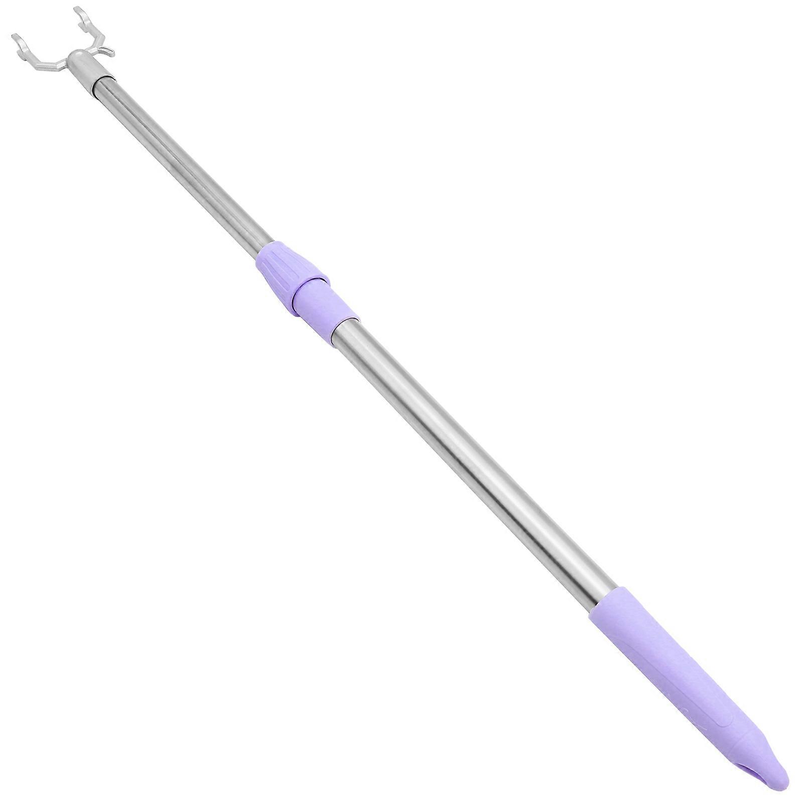 Clothes Reach Stick Laundry Time PP Material Easy Installation and Disassembly 1Set