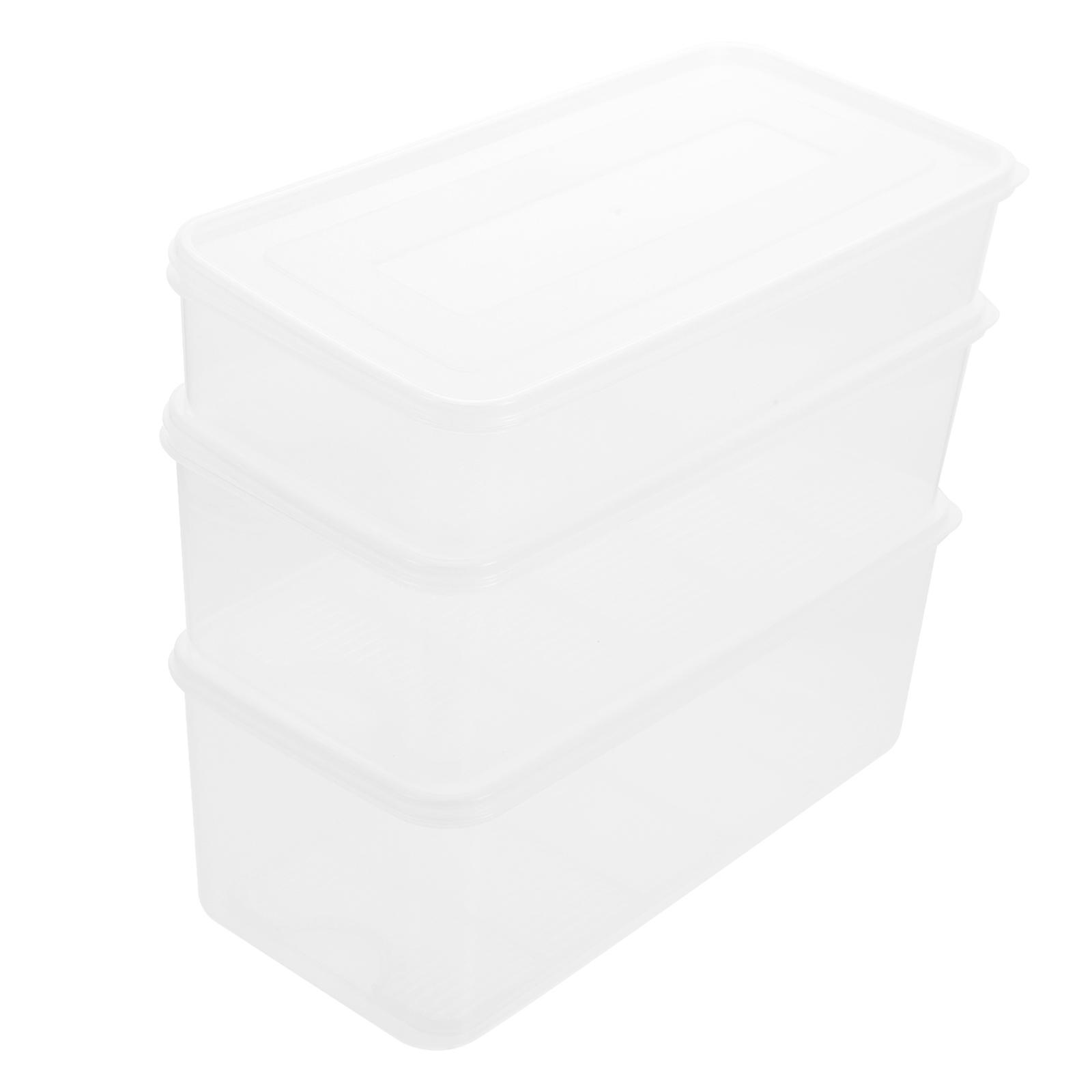 Household Storage Box Sealing Fruit Preservation Box for Storage 6Pcs